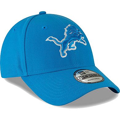 Men's New Era Blue Detroit Lions 9FORTY The League Adjustable Hat