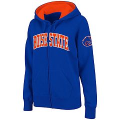 Men's Champion Royal Boise State Broncos Wordmark Slash Long Sleeve T-Shirt