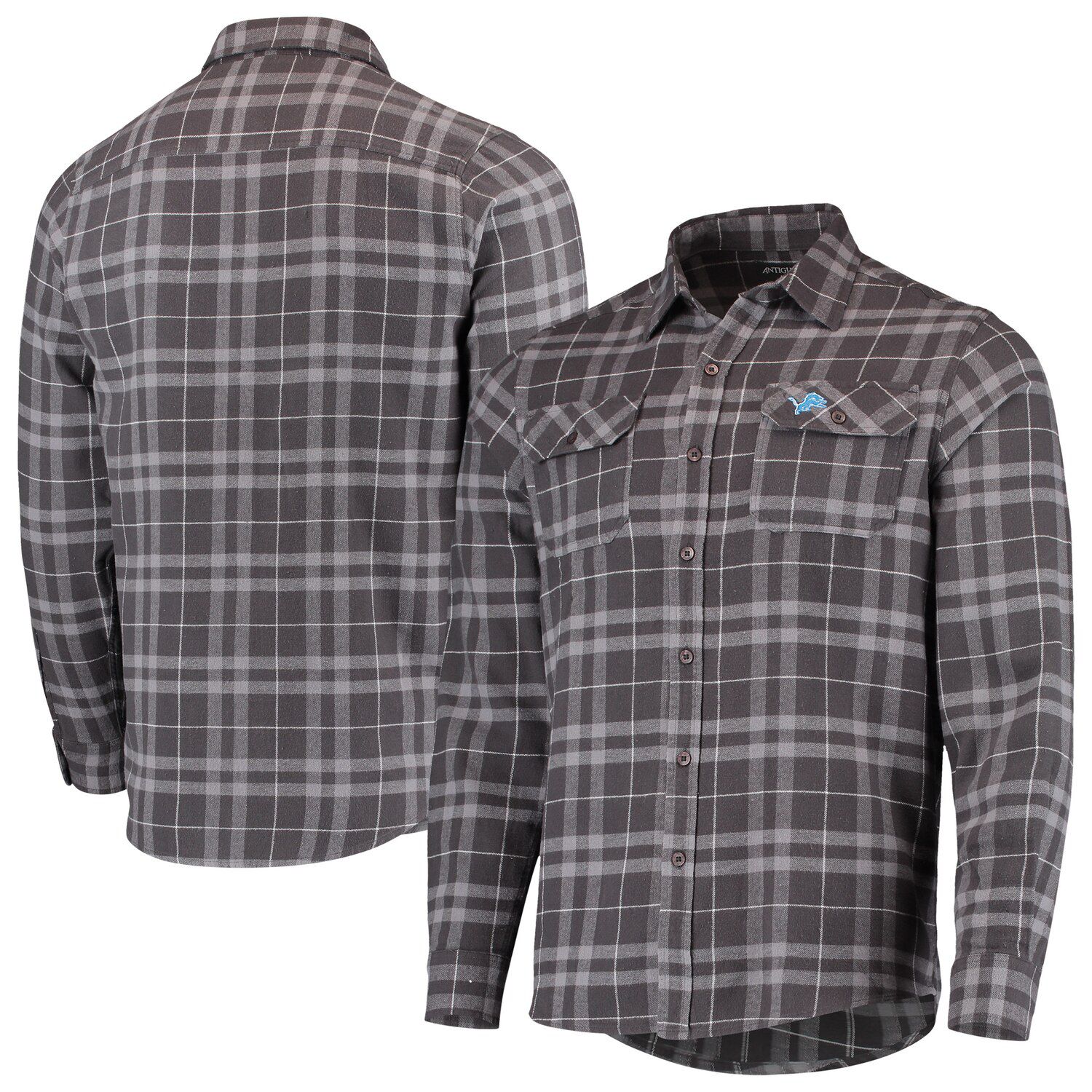 detroit lions flannel shirt