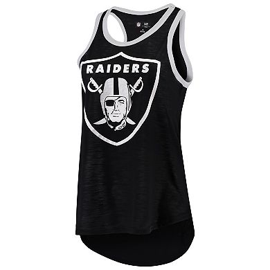 Women's G-III 4Her by Carl Banks Black Las Vegas Raiders Tater Tank Top