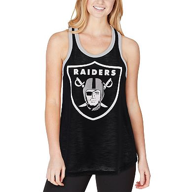 Women's G-III 4Her by Carl Banks Black Las Vegas Raiders Tater Tank Top