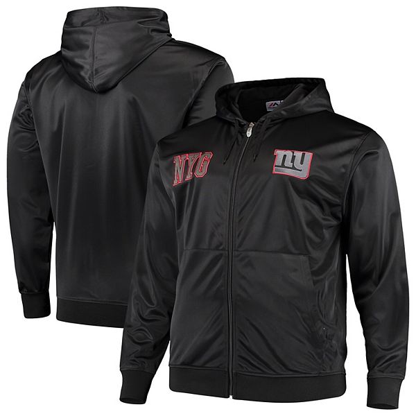 Majestic New York Giants Big & Tall Hoodie, Gray, 6X