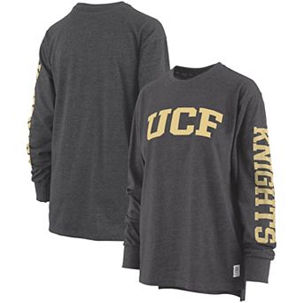 Women's Pressbox Black UCF Knights Two-Hit Canyon Long Sleeve T-Shirt