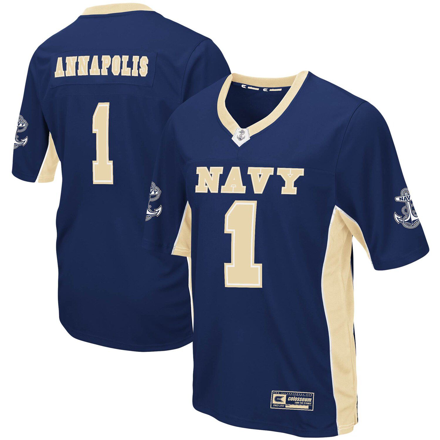 navy midshipmen football jersey