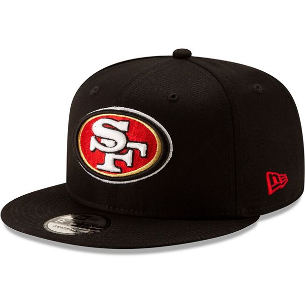 San Francisco 49ers New Era Logo 39THIRTY Flex Hat - Black