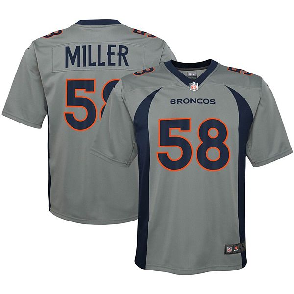 Men's Nike Von Miller Navy Denver Broncos Player Pride Name