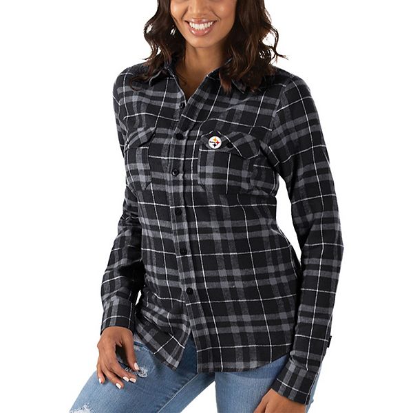 pittsburgh steelers flannel shirt