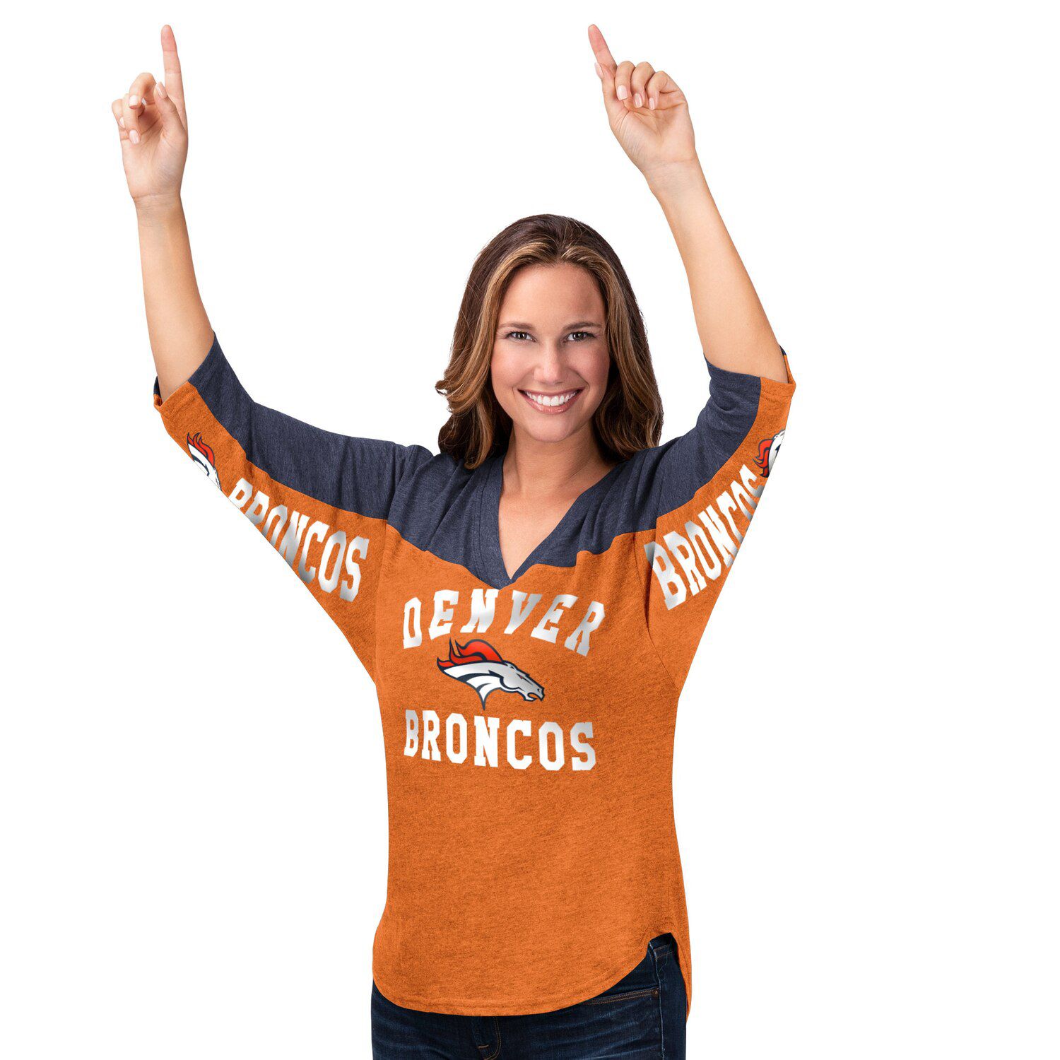 denver broncos female shirts