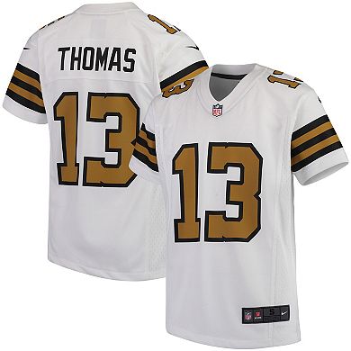 Youth Nike Michael Thomas White New Orleans Saints Game Jersey