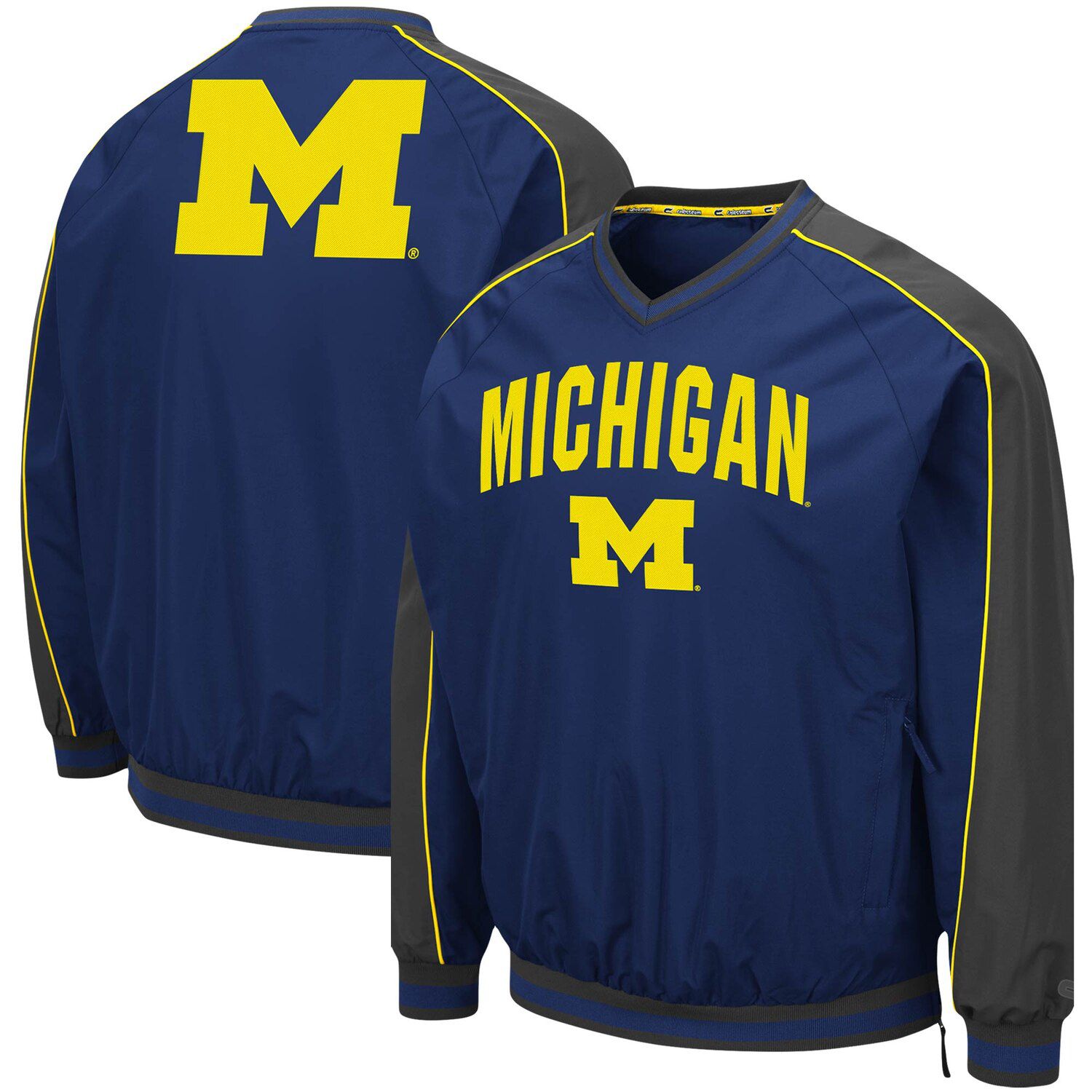 pullover v neck windbreakers