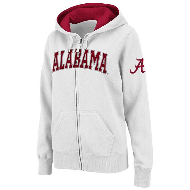 売れ筋商品|||コロシアム カットソー トップス レディース Women's Stadium Athletic Alabama Crimson Tide Arched Name Full-zip Hoodie Black womens-stadium-athletic-