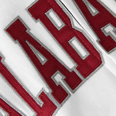 Women's Stadium Athletic White Alabama Crimson Tide Arched Name Full ...