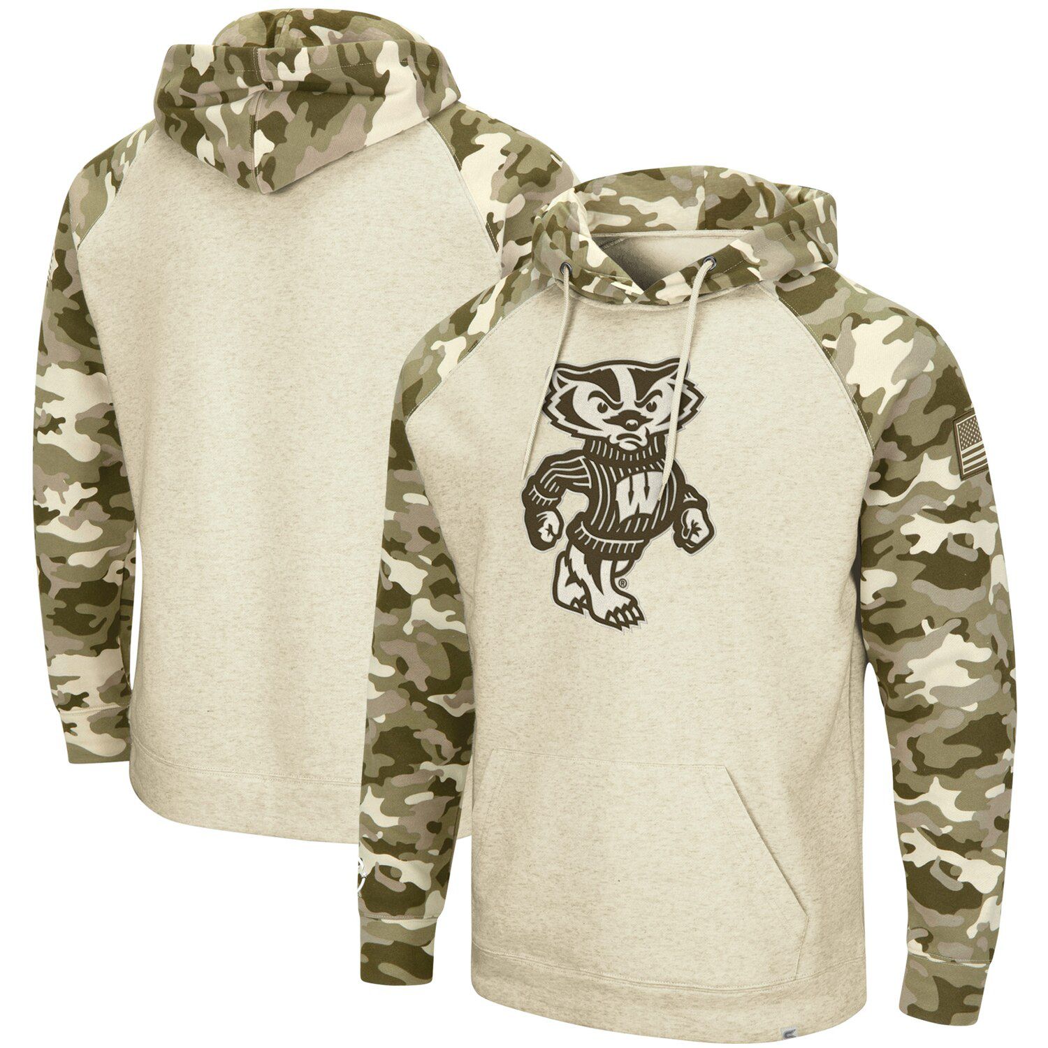 badger camo hoodie