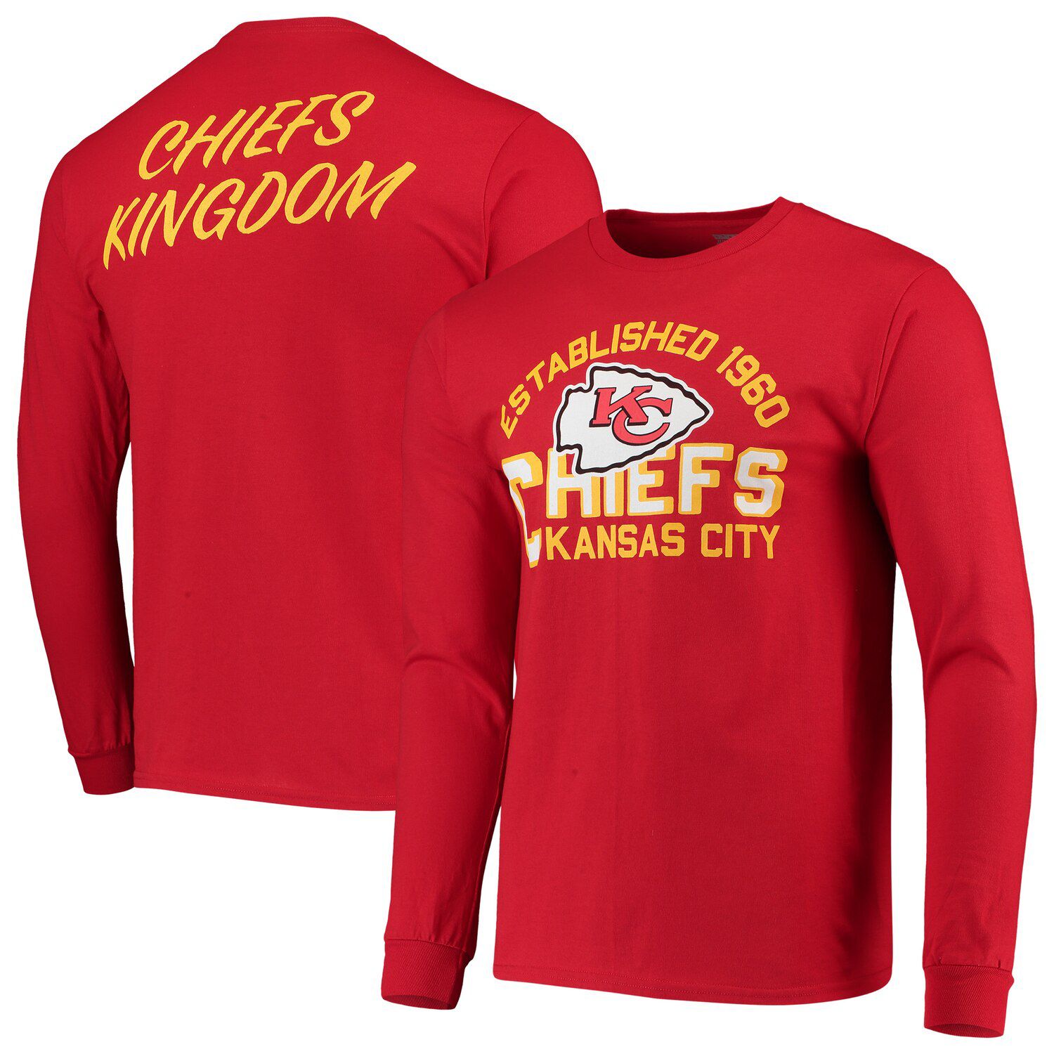 chiefs long sleeve t shirt