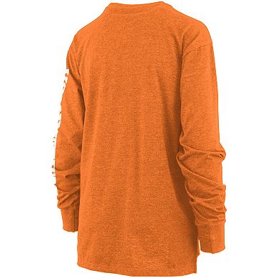 Women's Pressbox Tennessee Orange Tennessee Volunteers Two-Hit Canyon Long Sleeve T-Shirt