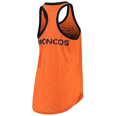 Women's G-III 4Her by Carl Banks Orange Denver Broncos Tater Tank Top