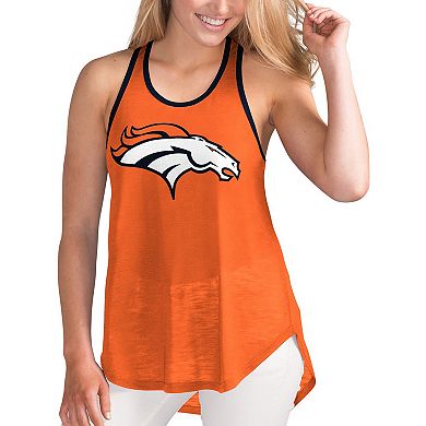 Women's G-III 4Her by Carl Banks Orange Denver Broncos Tater Tank Top