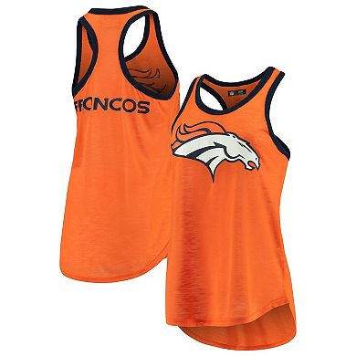 Women's G-III 4Her by Carl Banks Orange Denver Broncos Tater Tank Top