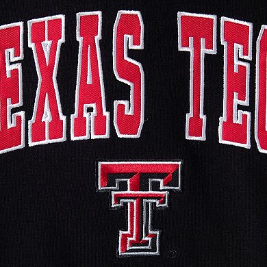 Youth Colosseum Black Texas Tech Red Raiders 2-Hit Team Pullover Hoodie