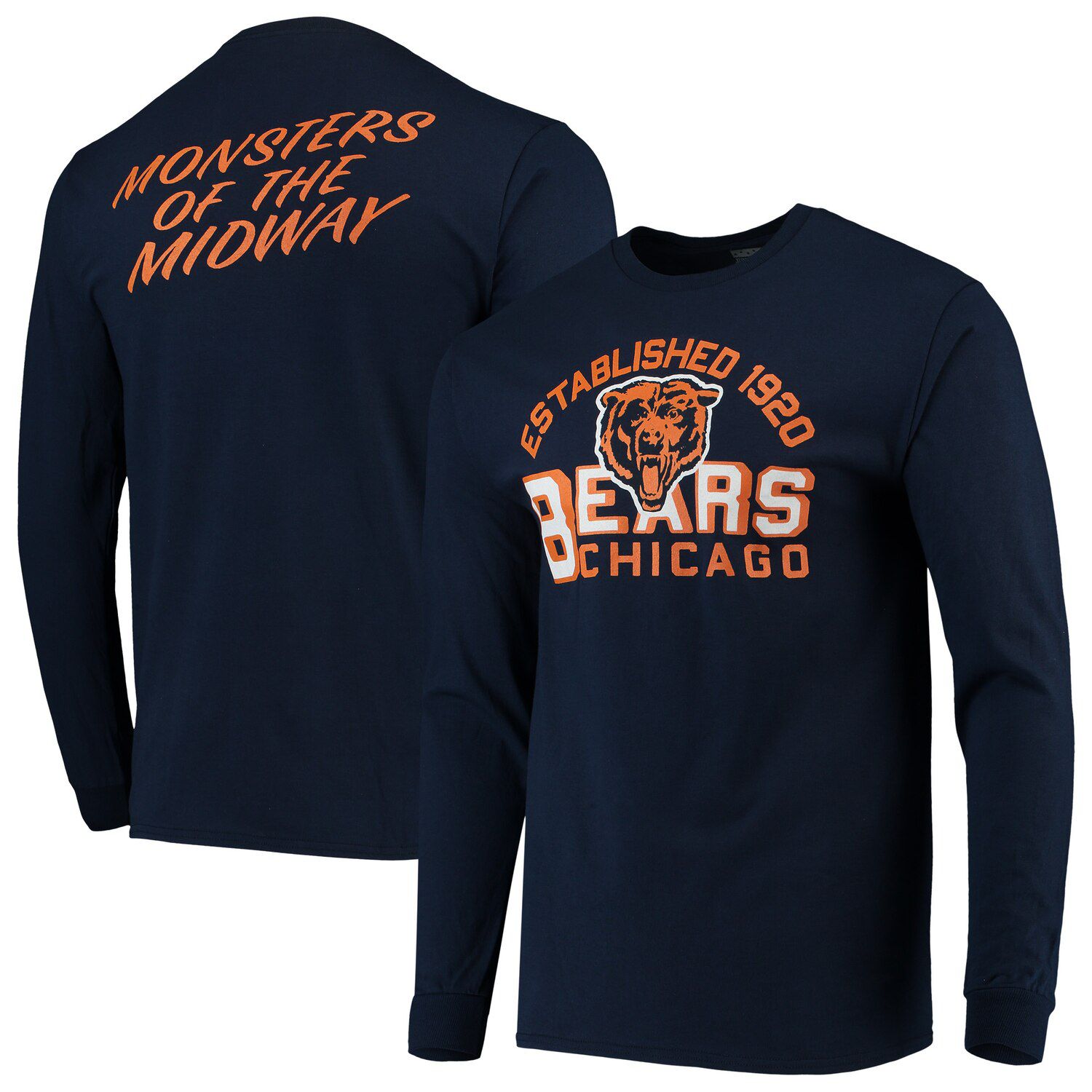 chicago bears mens long sleeve shirt