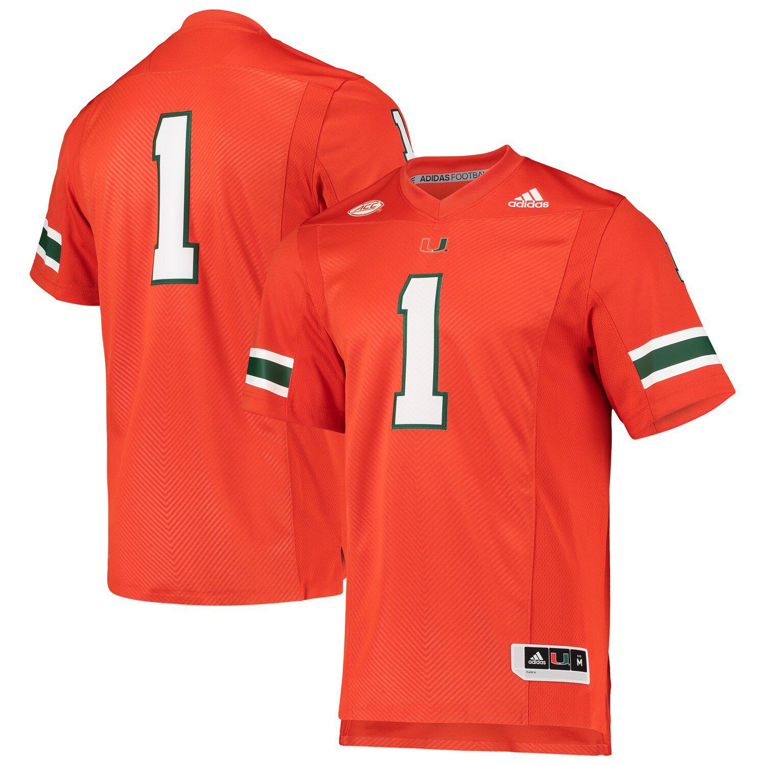 miami hurricanes adidas jersey