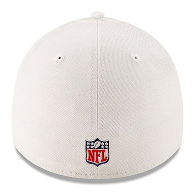 Men's New Era White Jacksonville Jaguars Iced 39THIRTY Flex Hat