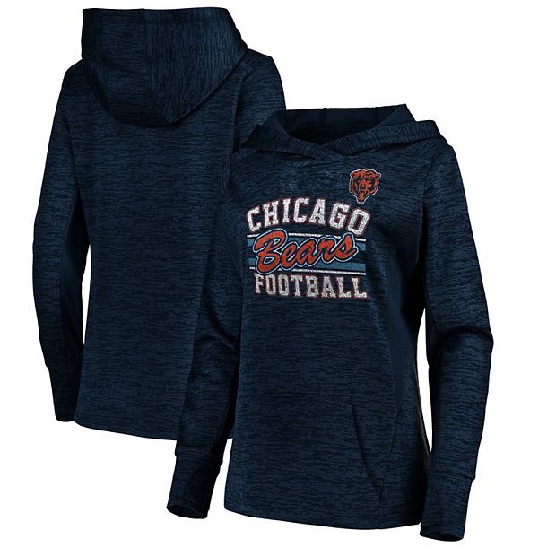 Chicago Bears Majestic Hoodie - XL Grey Polyester