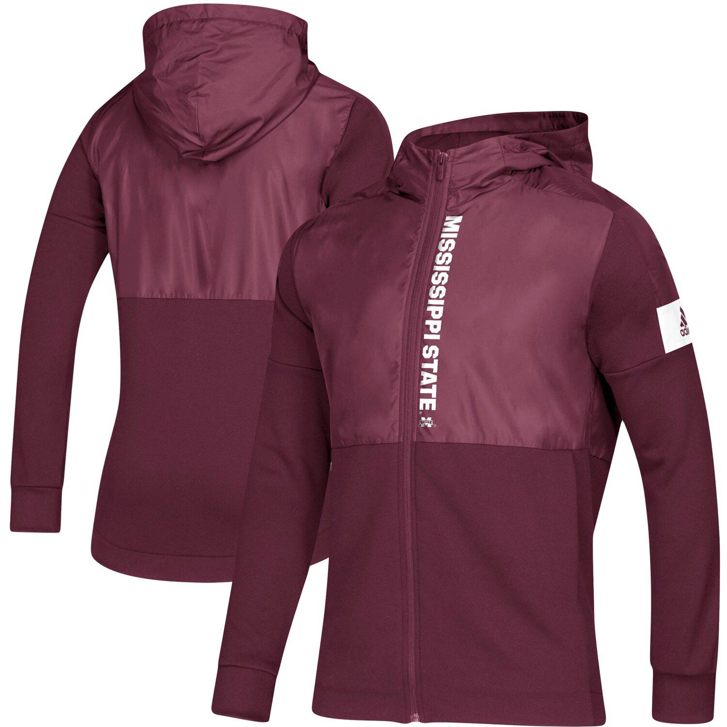 adidas maroon jacket mens