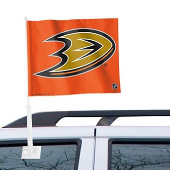 Anaheim Ducks WinCraft 11" x 13" Two-Sided Car Flag