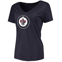 Men's Fanatics Branded Navy Winnipeg Jets Authentic Pro Primary Replen T-Shirt