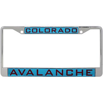 WinCraft Colorado Avalanche Laser Inlaid License Plate Frame