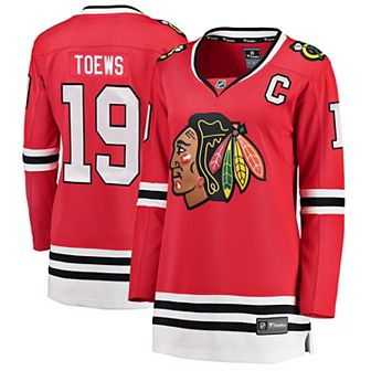 Women's Fanatics Branded Jonathan Toews Red Chicago Blackhawks Home Breakaway Player Jersey