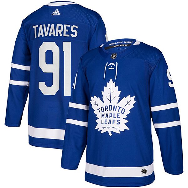 Men's Toronto Maple Leafs John Tavares Fanatics Branded Blue Authentic  Stack Name & Number - Long Sleeve