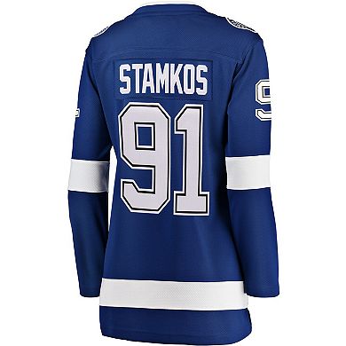 Women's Fanatics Branded Steven Stamkos Blue Home Breakaway Player Jersey