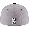Men's New Era Heathered Gray/Navy Washington Wizards Two-Tone Low Profile 59FIFTY Fitted Hat