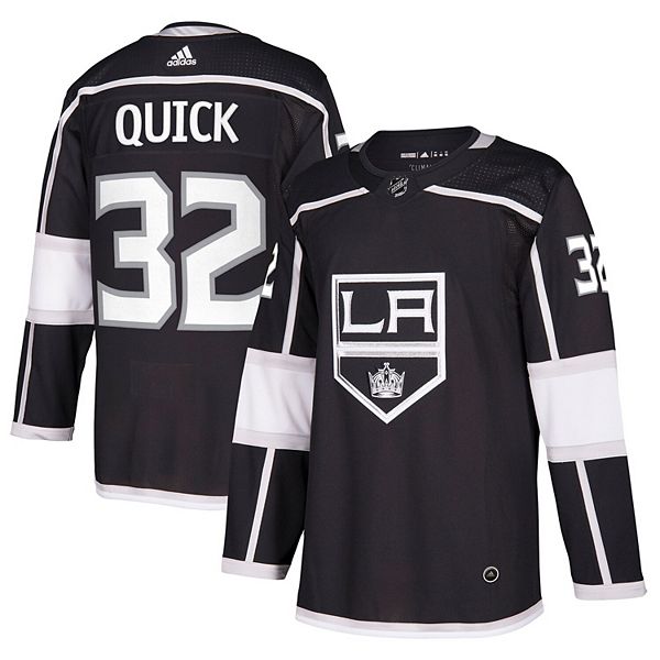 Los Angeles Kings Jonathan Quick Official Black Reebok Authentic