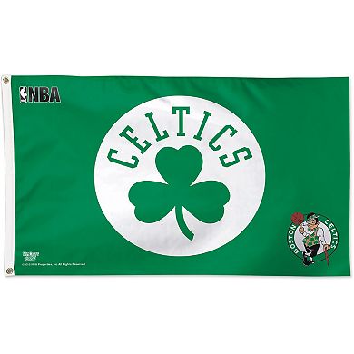 WinCraft Boston Celtics Single-Sided 3' x 5' Deluxe Team Logo Flag