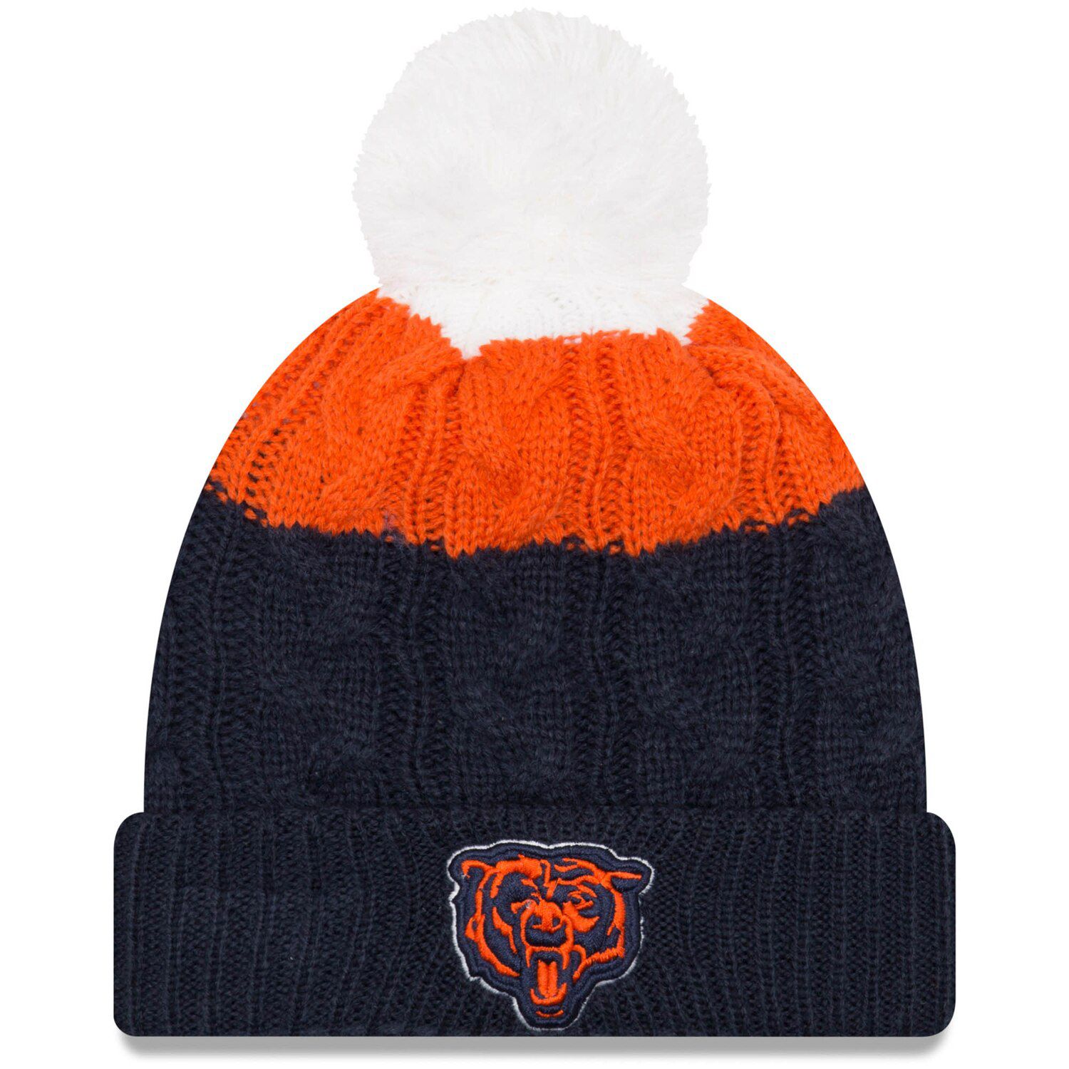 new era bears knit hat