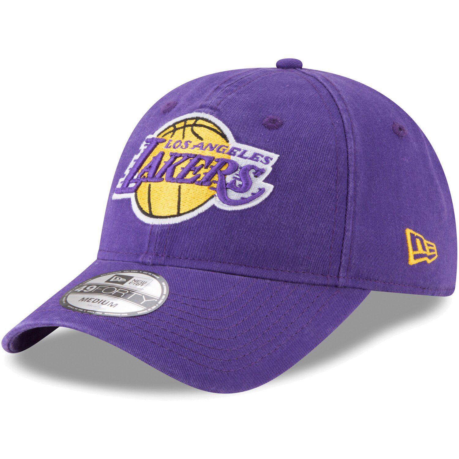 los angeles lakers fitted hats