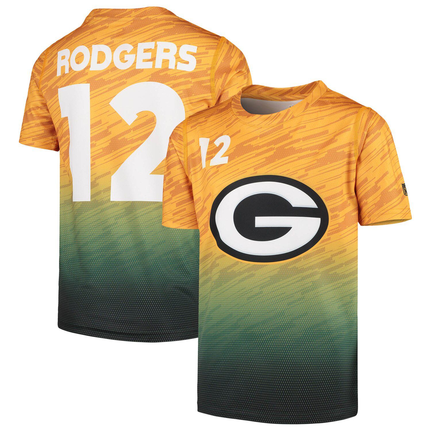 green bay packers aaron rodgers youth jersey