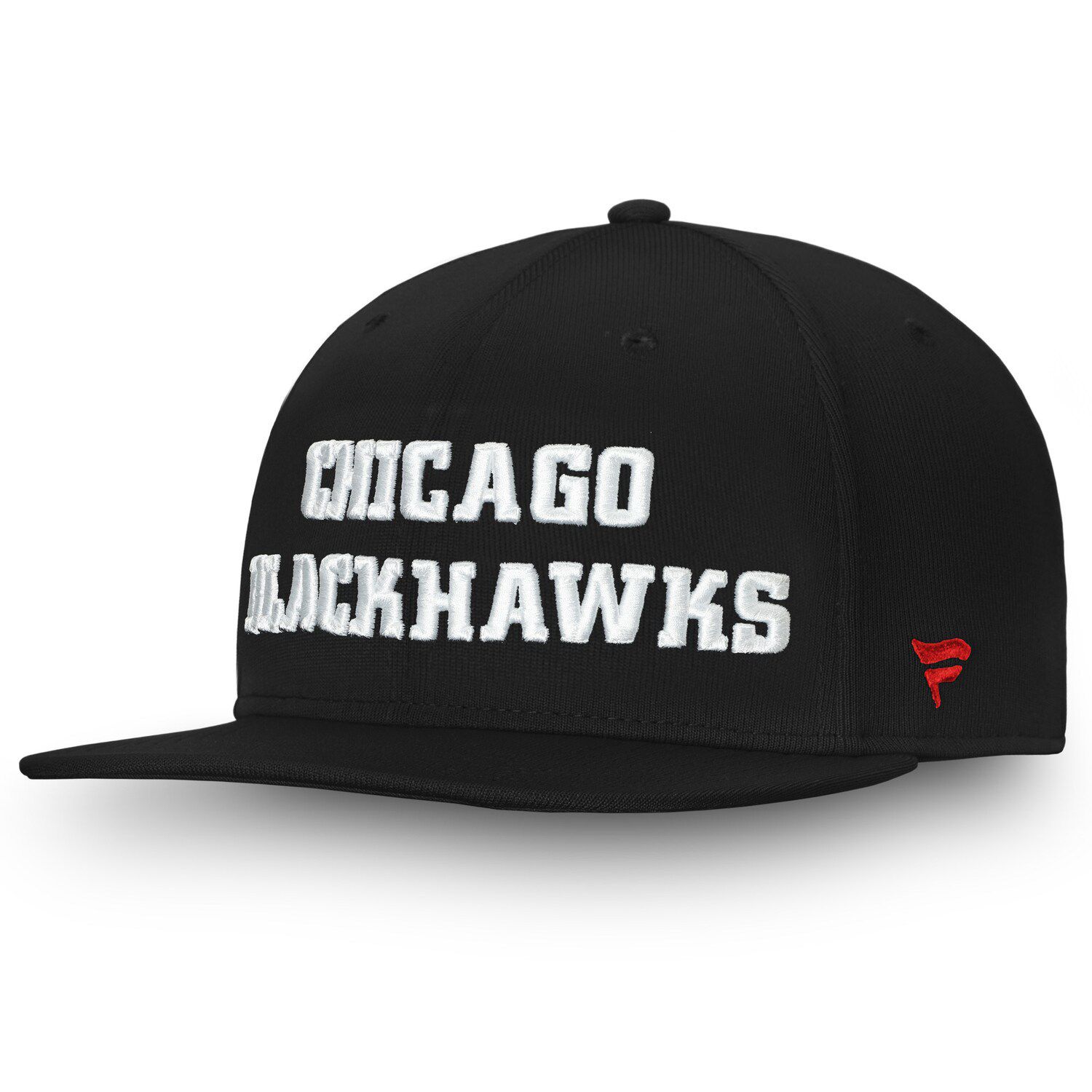 black chicago blackhawks hat