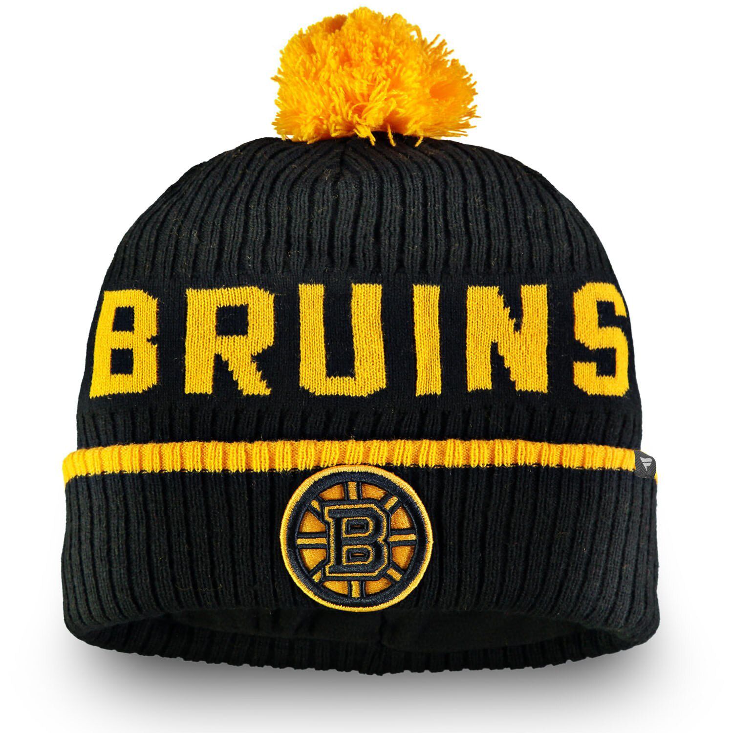 bruins knit hat