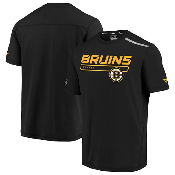 Men's Boston Bruins Fanatics Branded Black/Heathered Gray 2-Pack T-Shirt Set