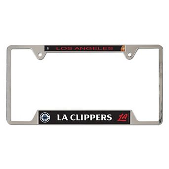 WinCraft LA Clippers Chrome Plated Metal License Plate Frame