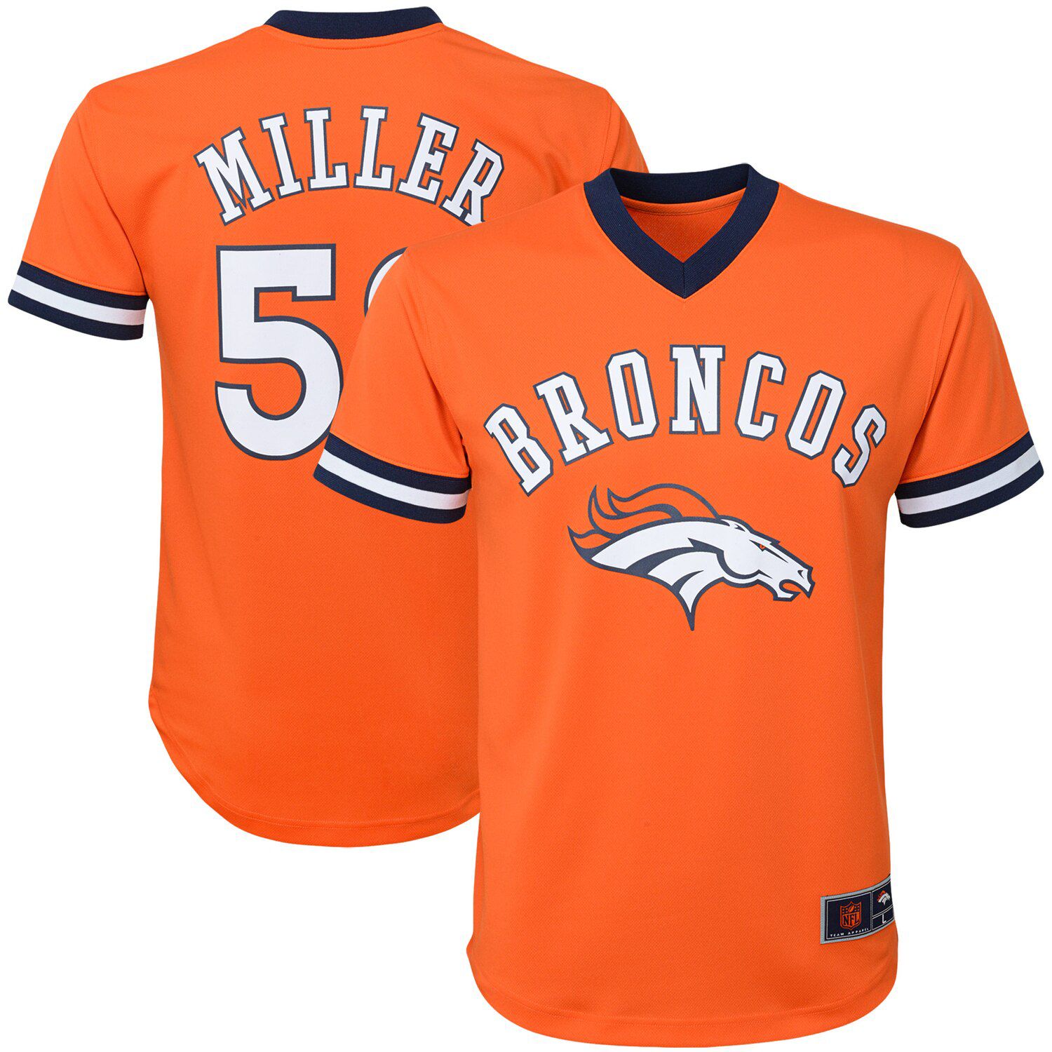 broncos baseball jersey