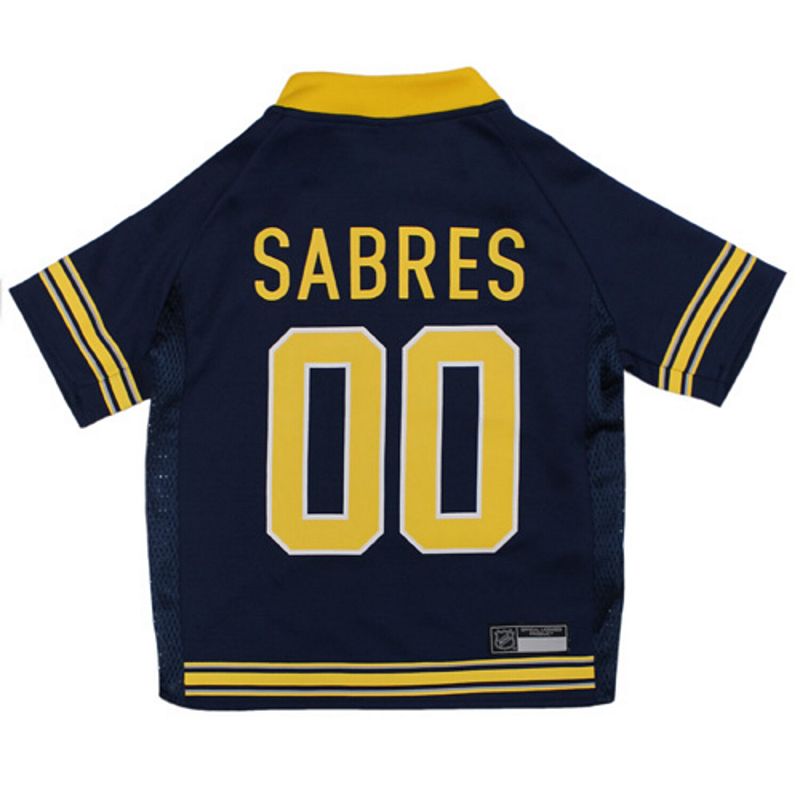 Buffalo Sabres Mesh Hockey Dog Jersey, Size: XS, Team