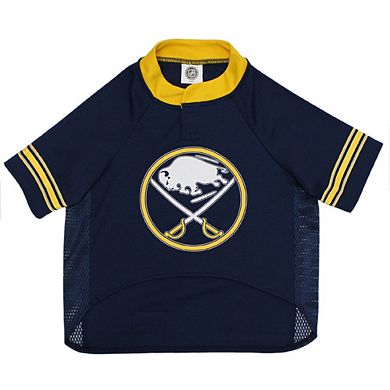 Buffalo Sabres Mesh Hockey Dog Jersey