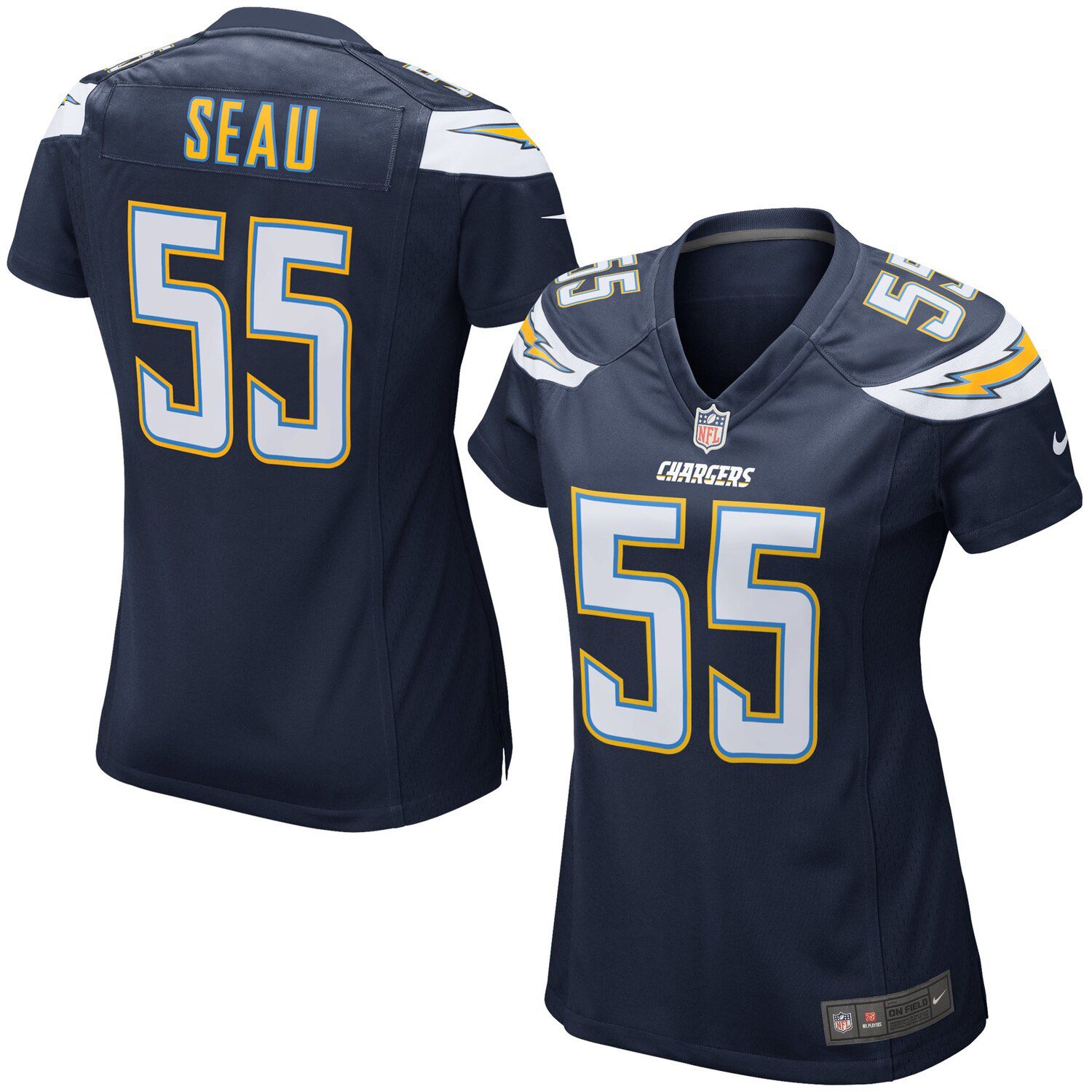 chargers seau jersey