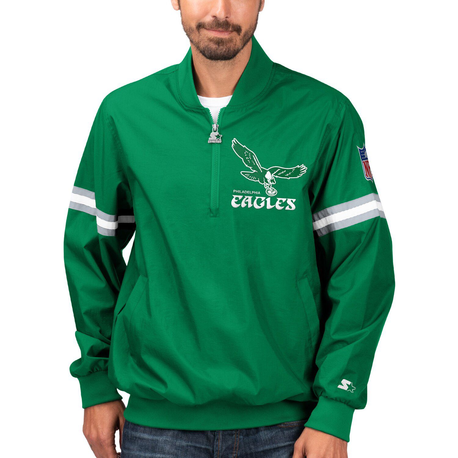 eagles starter pullover