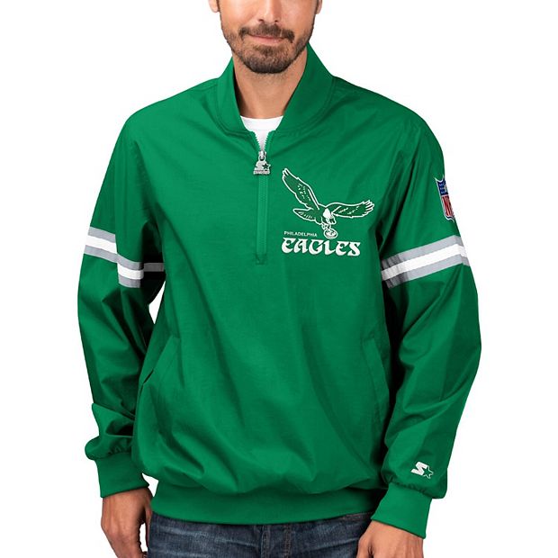 NFL, Tops, Philadelphia Eagles Embroidered Sweatshirt Sweater Quarter Zip  Unisex Small